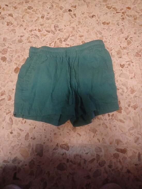 Old Navy Pants - Old Navy Women's Pull-Over Linen Blend Shorts M Teal